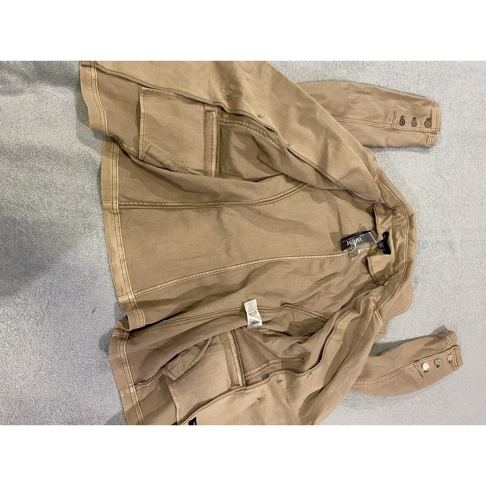 NEW White House Black Market Belted Pret Studio Blazer Sandstone Size 10 NWT - Picture 5 of 9